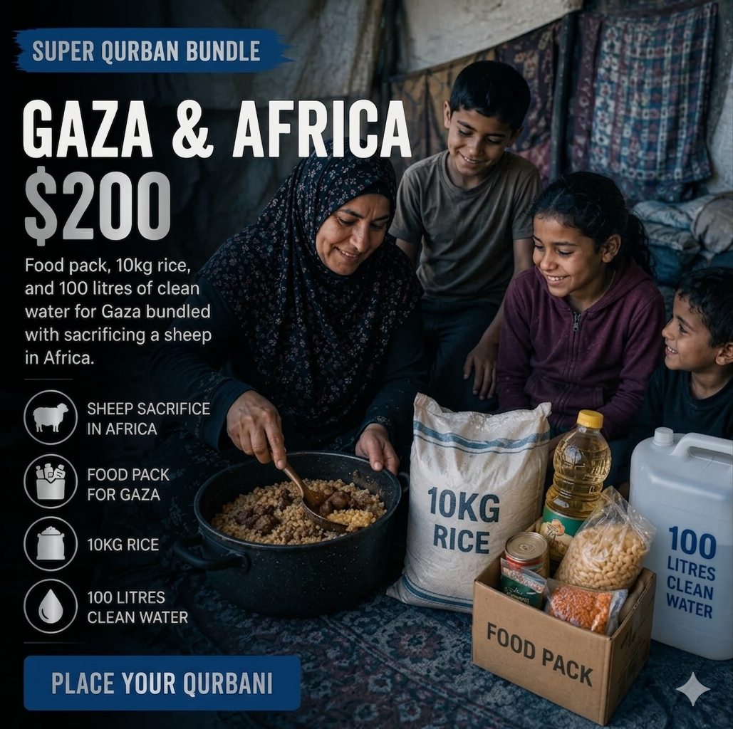 Gaza and Africa Qurbani
