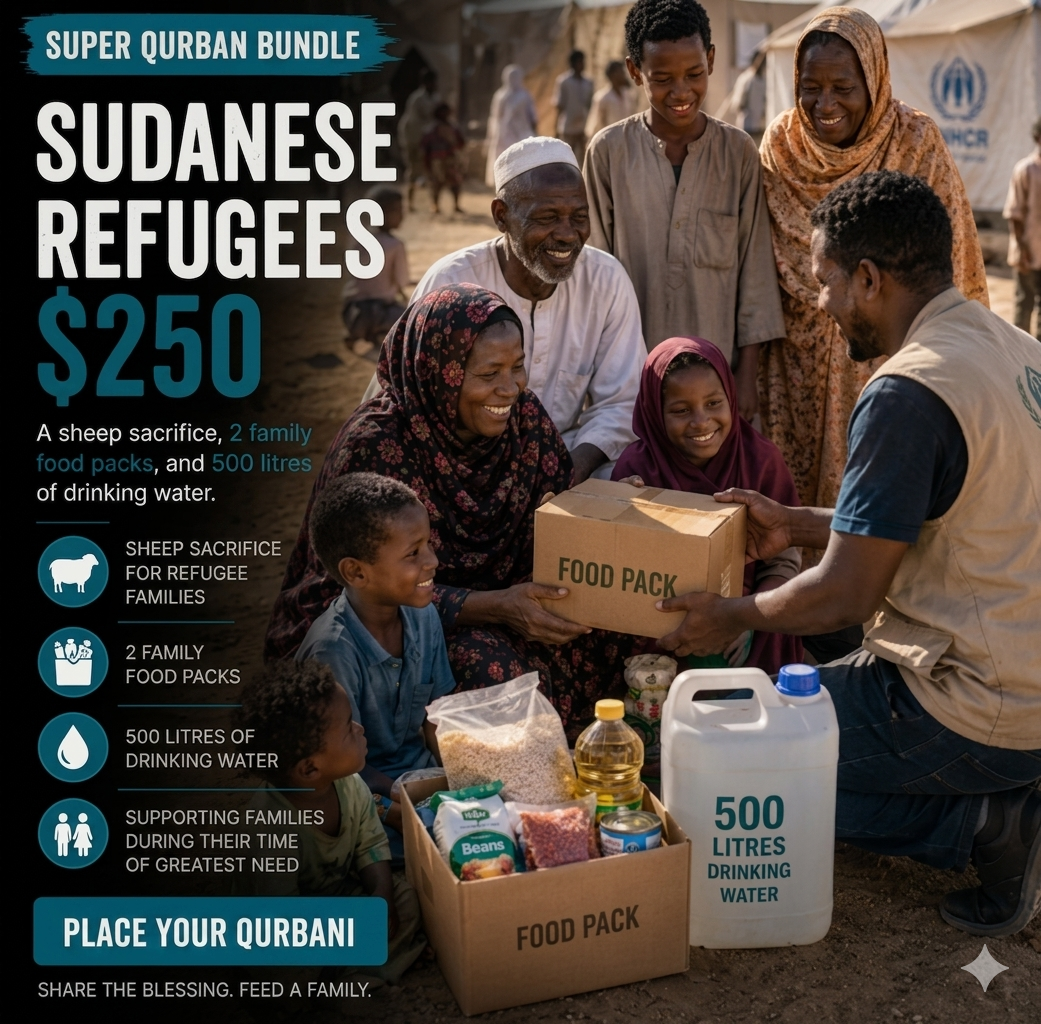 Sudanese Refugees Qurbani
